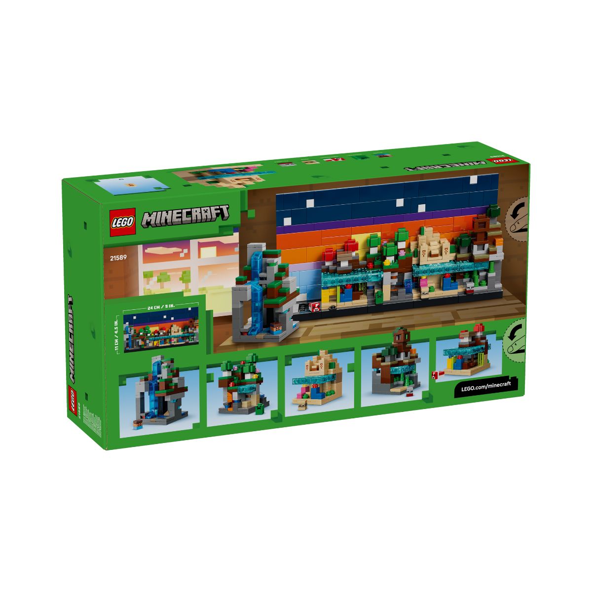 Đồ Chơi Lắp Ráp Các Hệ Sinh Thái Mini LEGO MINECRAFT 21589 (797 chi tiết)