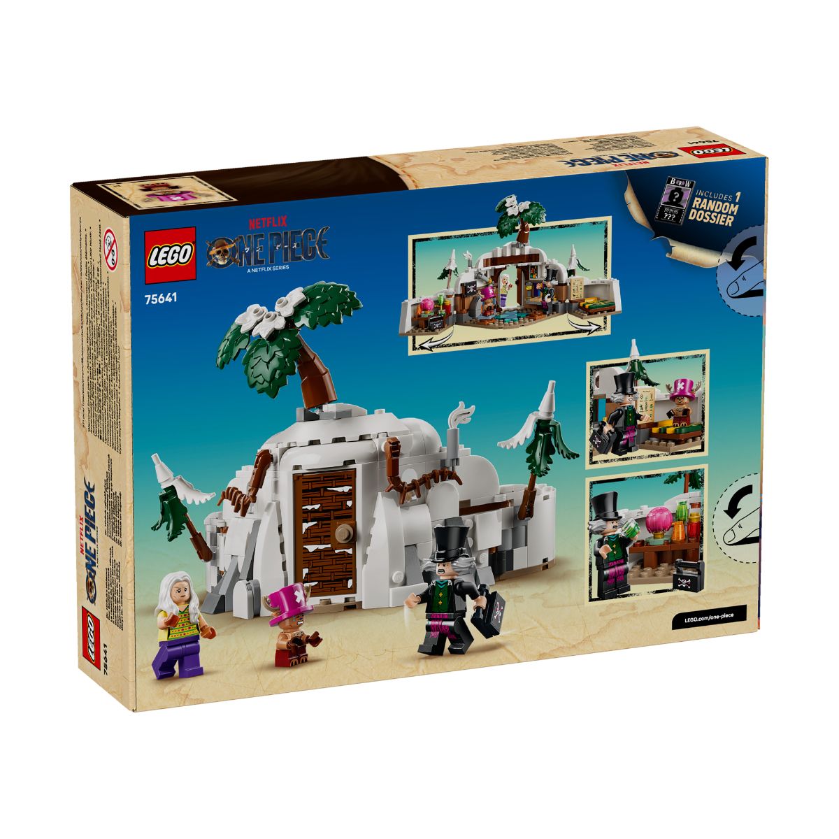Đồ Chơi Lắp Ráp Căn Cứ Của Bác Sĩ Hiriluk LEGO ONE PIECE 75641-LG (271 Chi Tiết)