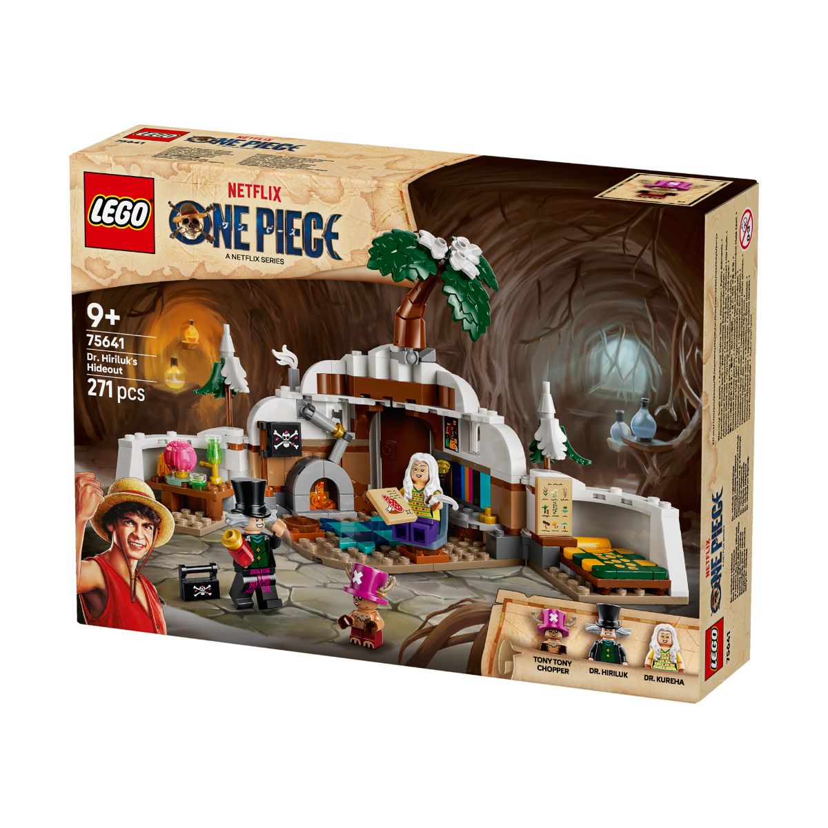 Đồ Chơi Lắp Ráp Căn Cứ Của Bác Sĩ Hiriluk LEGO ONE PIECE 75641-LG (271 Chi Tiết)