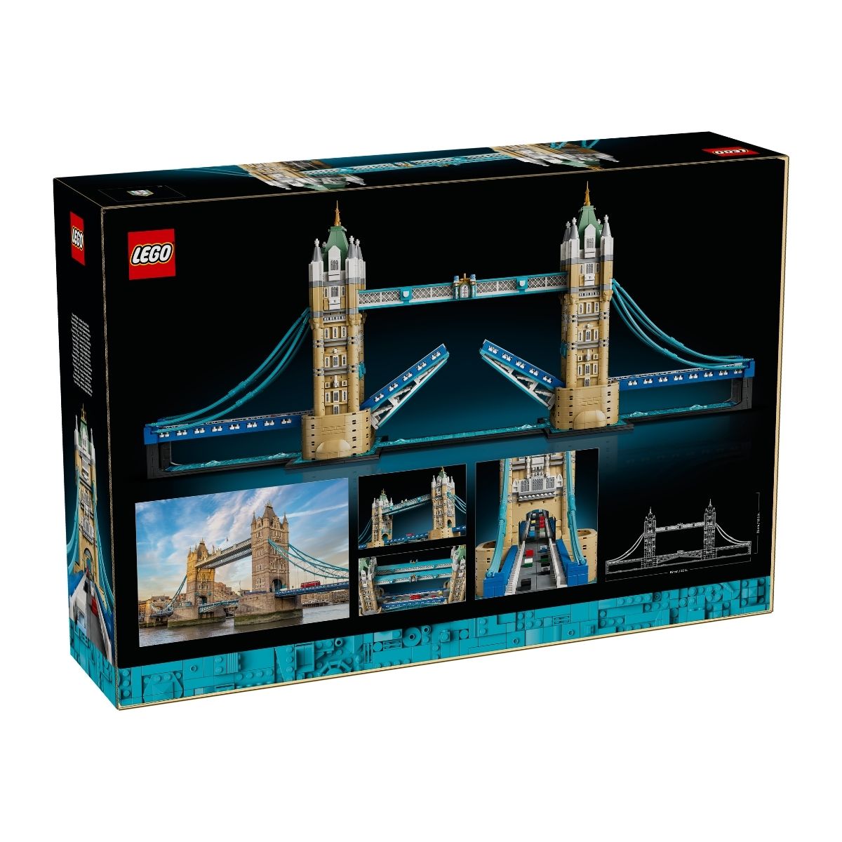 Đồ Chơi Lắp Ráp Cầu Tháp Luân Đôn - Tower Bridge LEGOARCHITECTURE 21067 (3745 Chi Tiết)