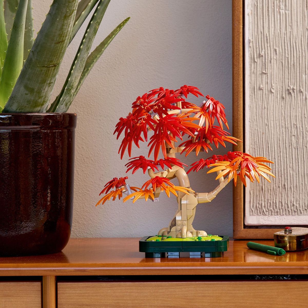 Đồ Chơi Lắp Ráp Cây Bonsai Lá Phong Đỏ LEGO BOTANICALS 10348 (474 chi tiết)