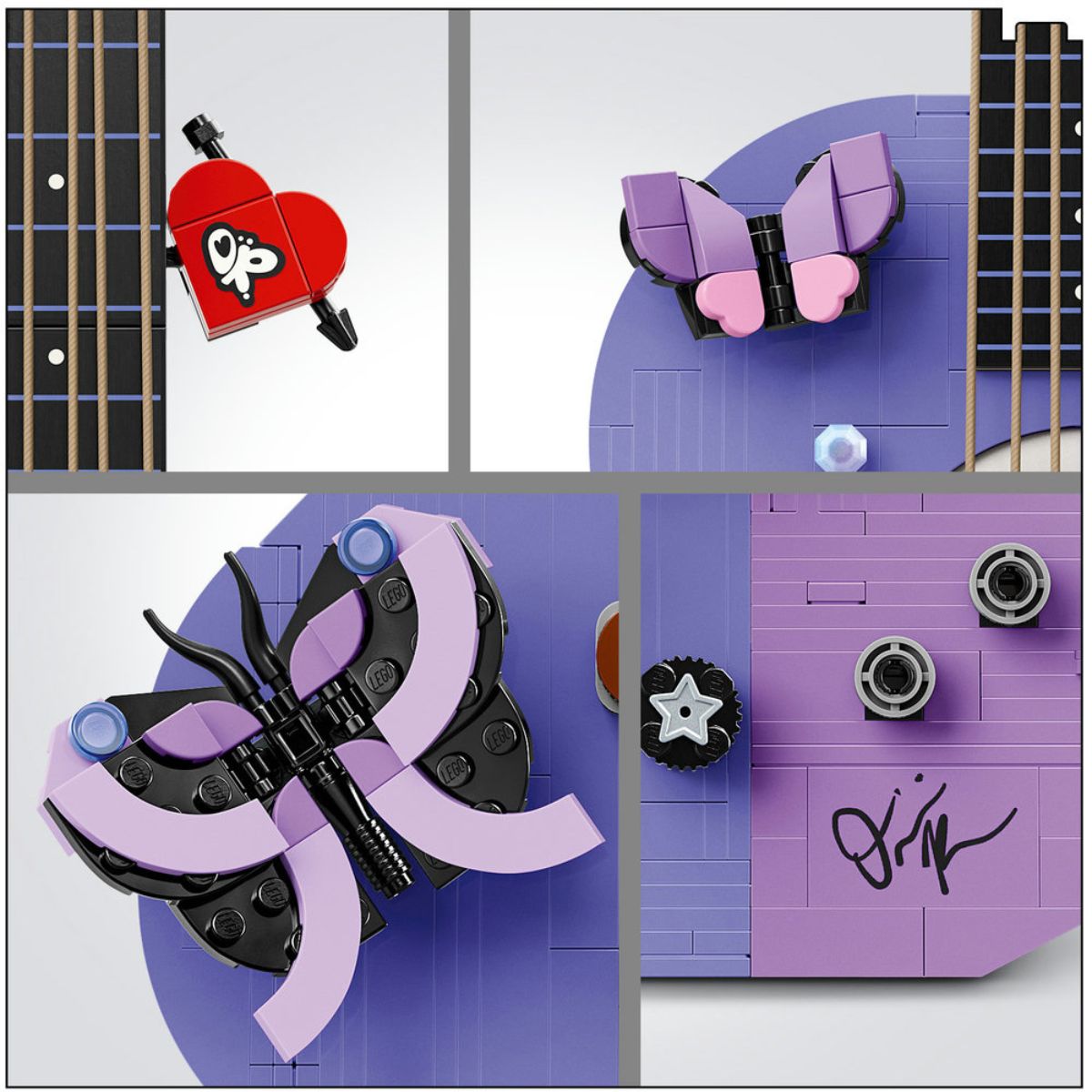 Đồ Chơi Lắp Ráp Cây Đàn Ghi-Ta 2 Trong 1 Của Olivia LEGO EDITIONS MUSIC 43031 (1228 Chi Tiết)