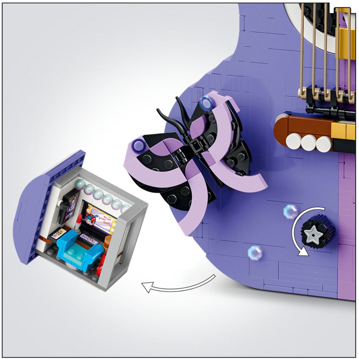 Đồ Chơi Lắp Ráp Cây Đàn Ghi-Ta 2 Trong 1 Của Olivia LEGO EDITIONS MUSIC 43031 (1228 Chi Tiết)