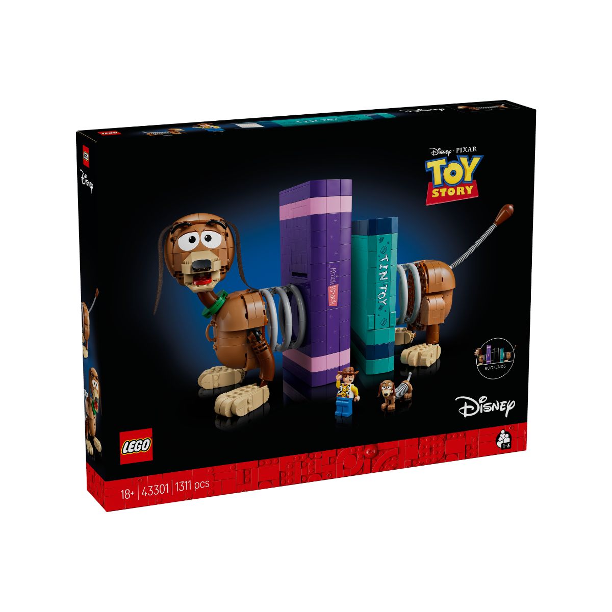 Đồ Chơi Lắp Ráp Chặn Sách Slinky Dog Từ Toy Story LEGO DISNEY PRINCESS 43301 (1311 Chi Tiết)