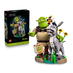Đồ Chơi Lắp Ráp Chằn Tinh Shrek, Lừa Và Mèo Đi Hia LEGO B 2026 72423 (1403 chi tiết)