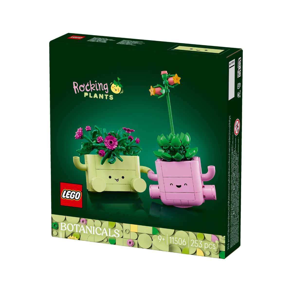 Đồ Chơi Lắp Ráp Chậu Cây Nhí Nhảnh LEGO BOTANICALS 11506