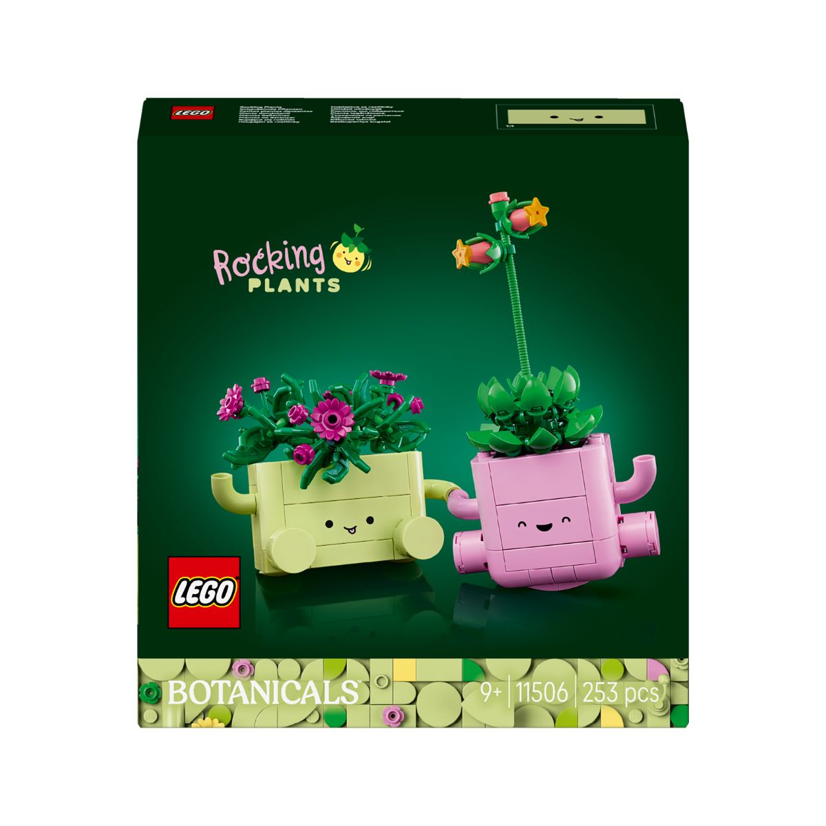 Đồ Chơi Lắp Ráp Chậu Cây Nhí Nhảnh LEGO BOTANICALS 11506