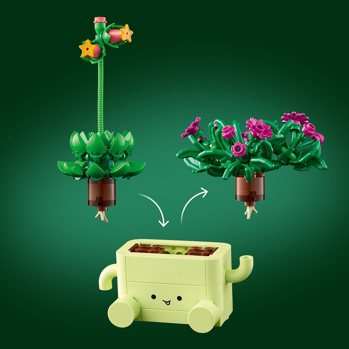 Đồ Chơi Lắp Ráp Chậu Cây Nhí Nhảnh LEGO BOTANICALS 11506