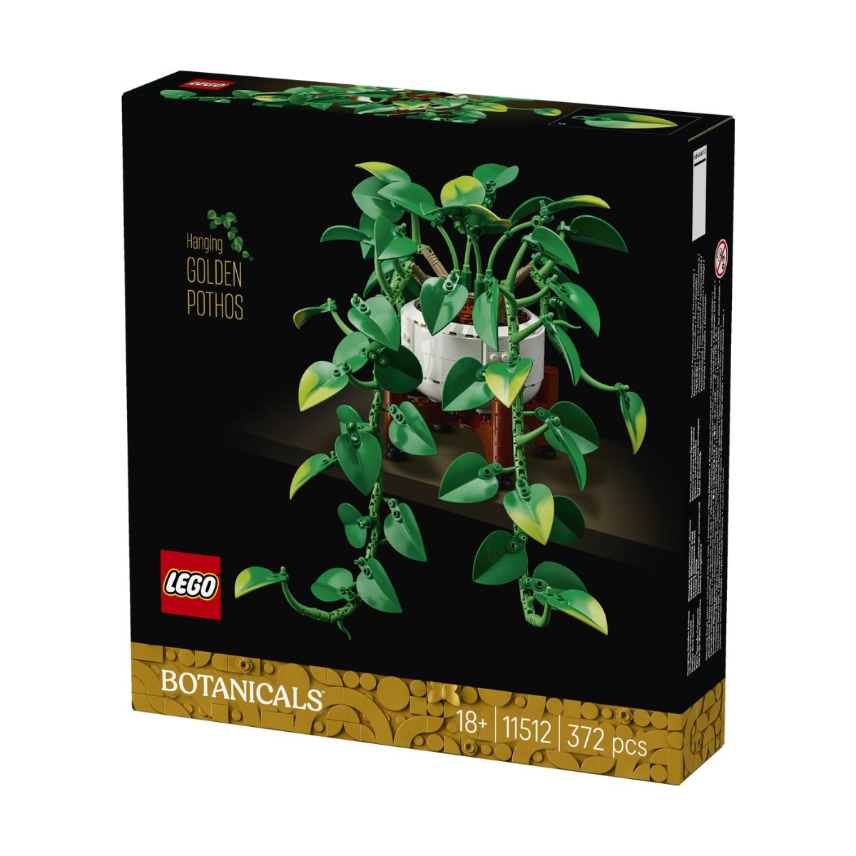 Đồ Chơi Lắp Ráp Chậu Cây Trầu Bà Treo Tường LEGO BOTANICALS 11512 (372 Chi Tiết)