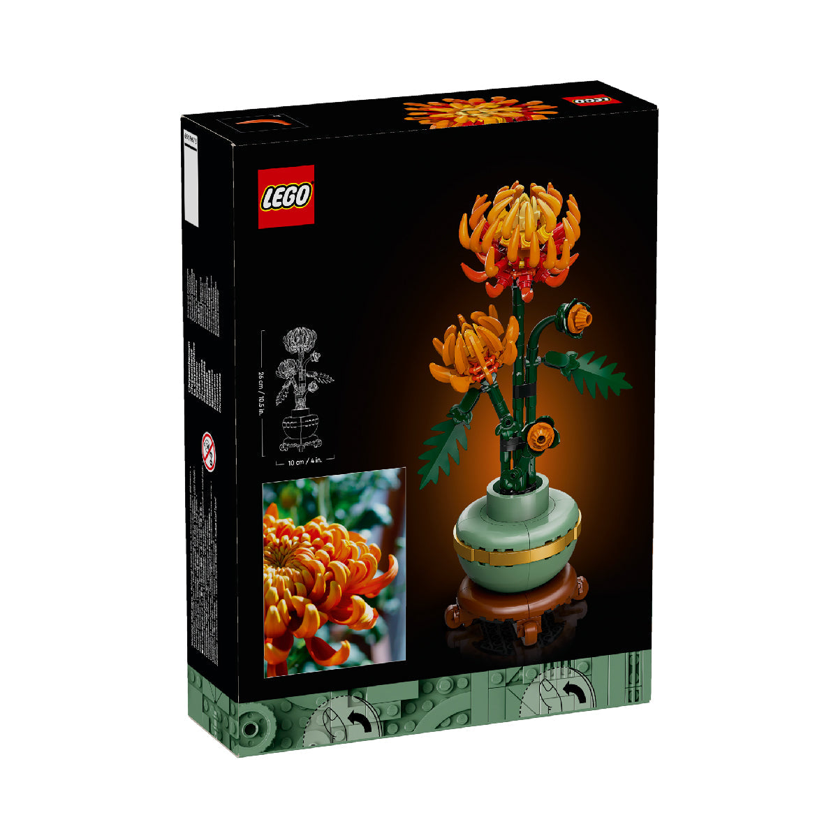 Đồ Chơi Lắp Ráp Chậu Hoa Cúc Đại Đóa LEGO BOTANICALS 10368 (278 Chi Tiết)