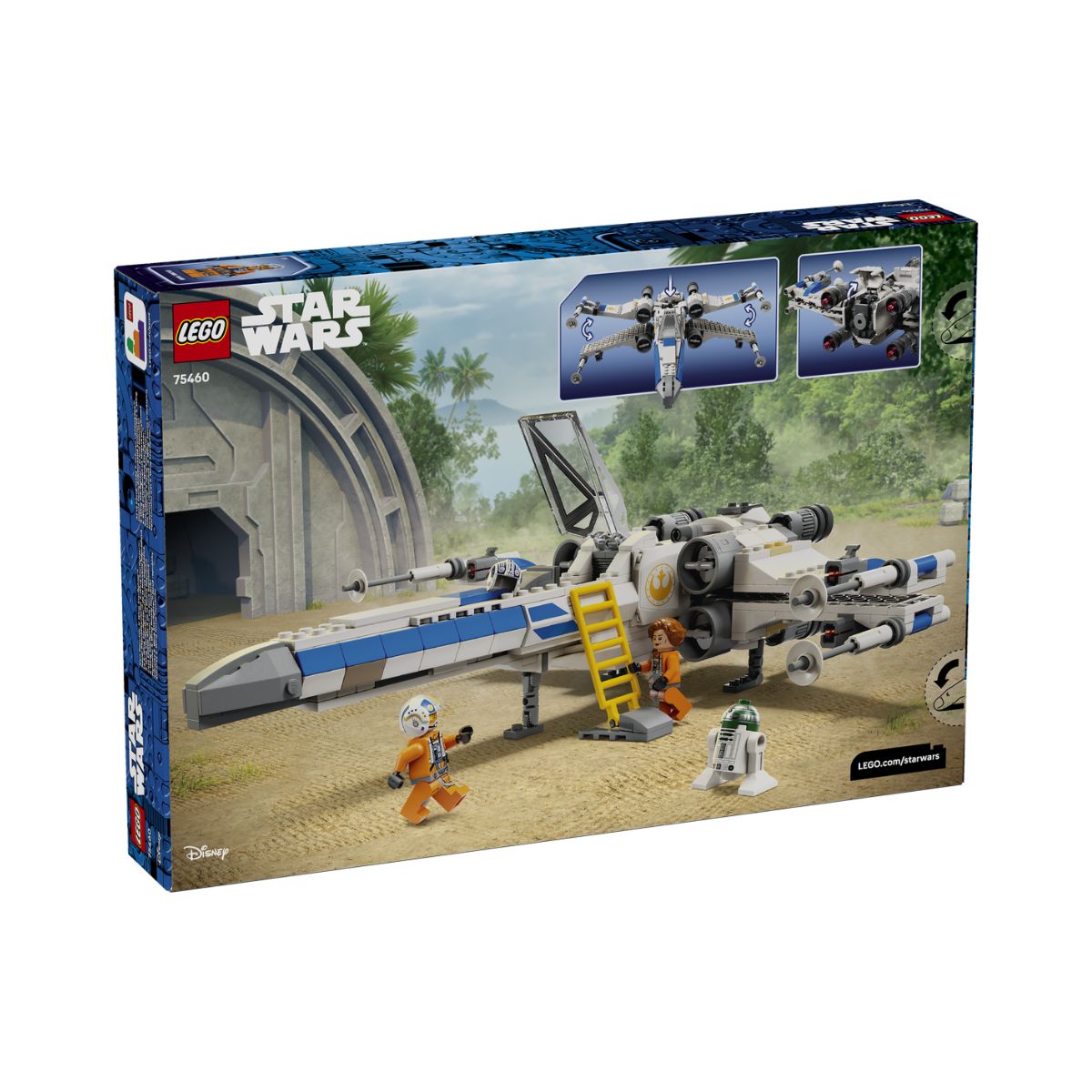 Đồ Chơi Lắp Ráp Chiến Đấu Cơ X-Wing Thuộc New Republic LEGO STAR WARS 75460 (558 Chi Tiết)