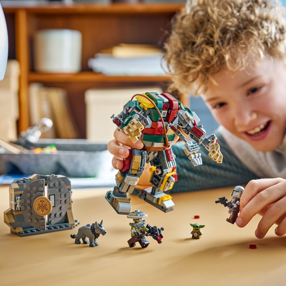 Đồ Chơi Lắp Ráp Chiến Đấu Với Người Máy Tại Cung Điện Hutt LEGO STAR WARS 75451 (415 Chi Tiết)