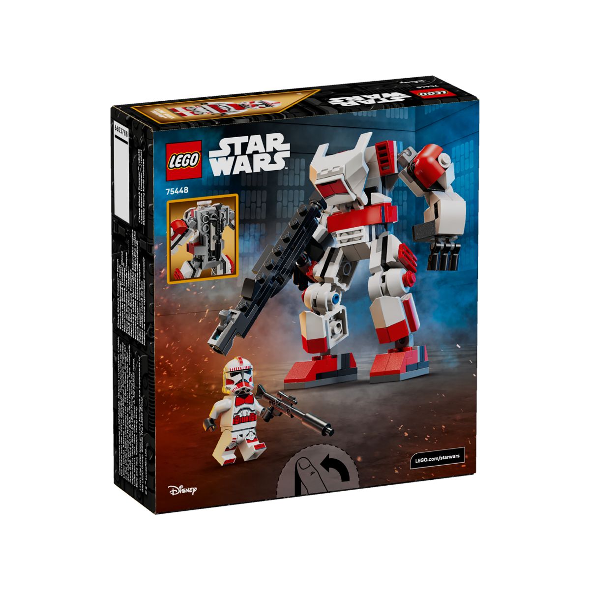 Đồ Chơi Lắp Ráp Chiến Giáp Binh Sĩ Clone Shock LEGO STAR WARS 75448