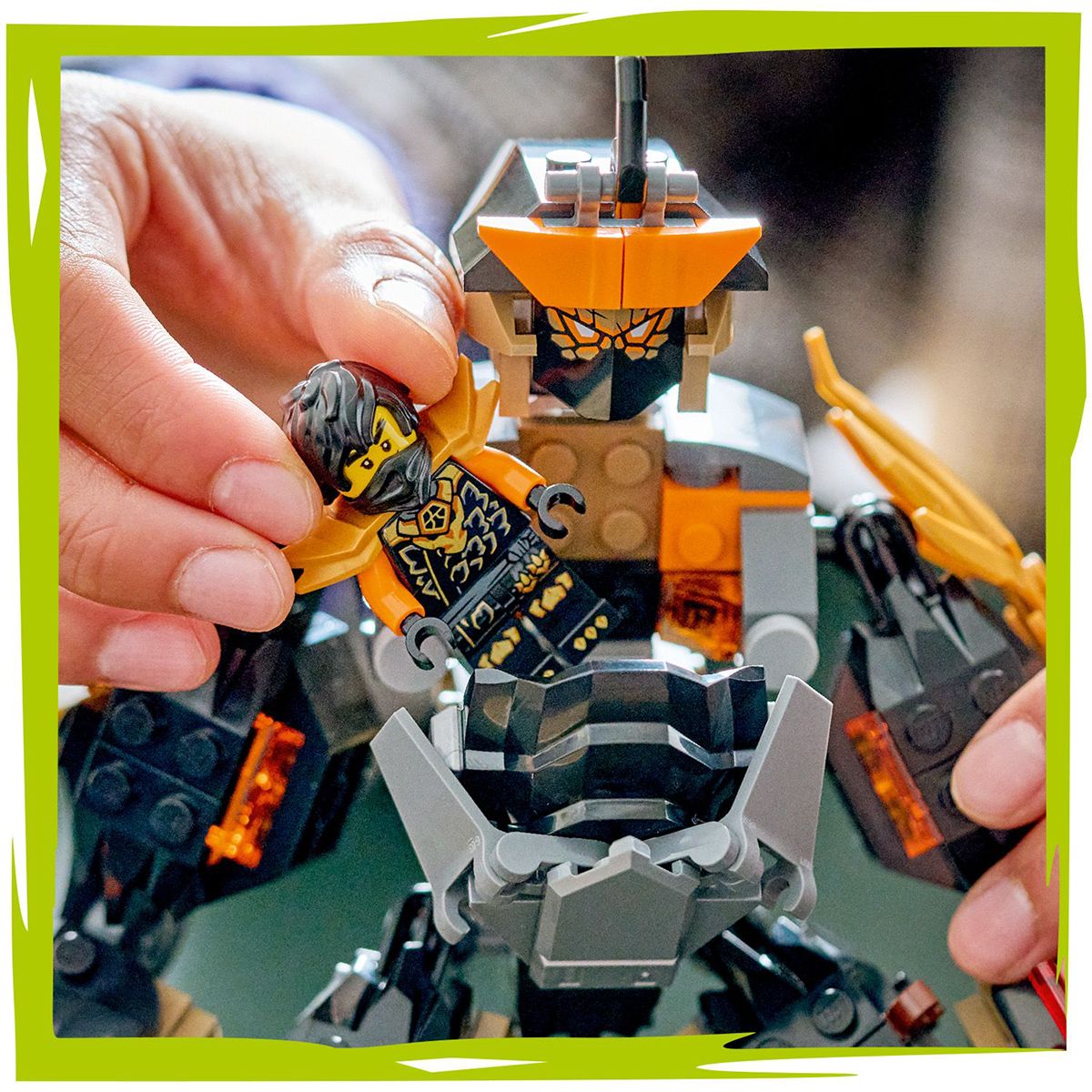 Đồ Chơi Lắp Ráp Chiến Giáp Của Cole & Rồng Của Zane LEGO NINJAGO 71854