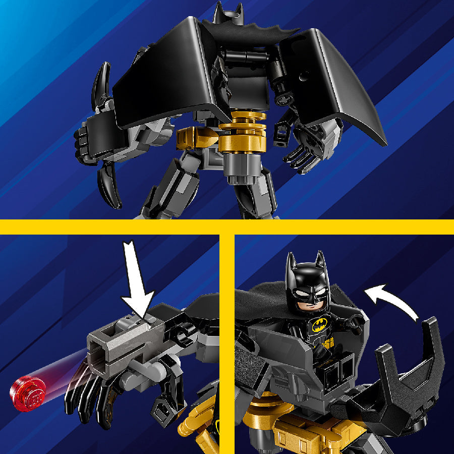 Đồ Chơi Lắp Ráp Chiến Giáp Của Người Dơi LEGO SUPERHEROES 76270 (140 chi tiết)