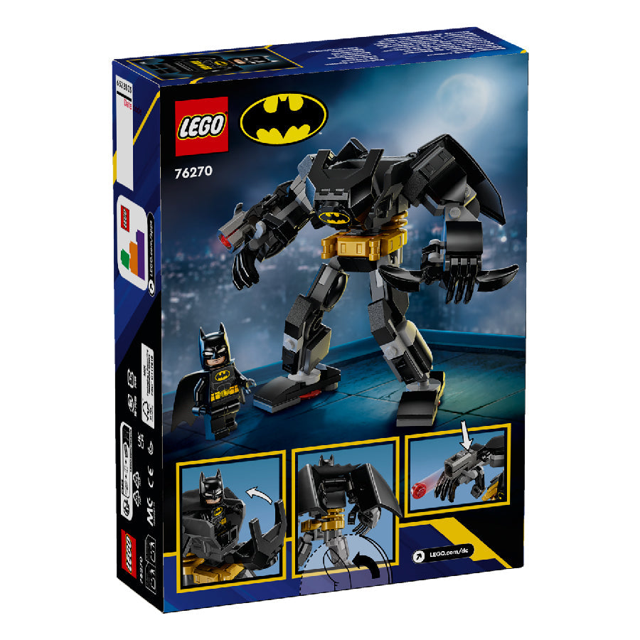 Đồ Chơi Lắp Ráp Chiến Giáp Của Người Dơi LEGO SUPERHEROES 76270 (140 chi tiết)