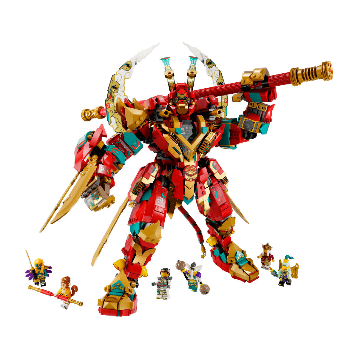 Đồ Chơi Lắp Ráp Chiến Giáp Hầu Vương Siêu Cấp LEGO MONKIE KID 80045 (1705 chi tiết)