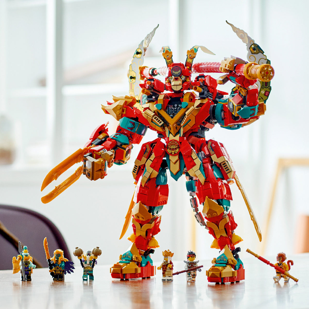 Đồ Chơi Lắp Ráp Chiến Giáp Hầu Vương Siêu Cấp LEGO MONKIE KID 80045 (1705 chi tiết)