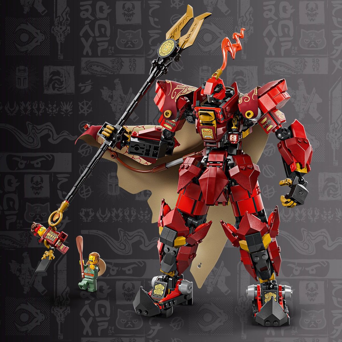 Đồ Chơi Lắp Ráp Chiến Giáp Hiệp Sĩ Lửa LEGO NINJAGO 71846 (996 chi tiết)