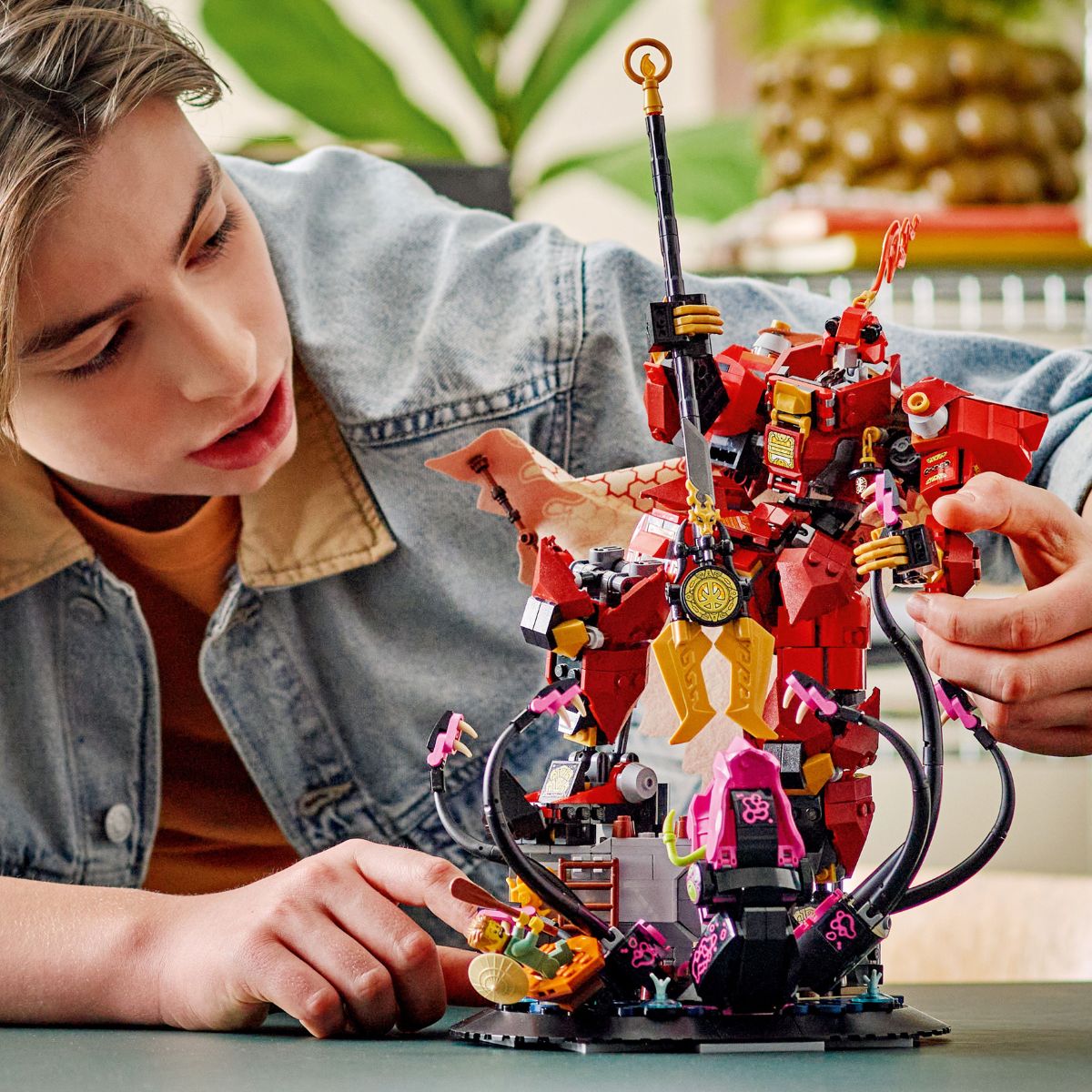 Đồ Chơi Lắp Ráp Chiến Giáp Hiệp Sĩ Lửa LEGO NINJAGO 71846 (996 chi tiết)