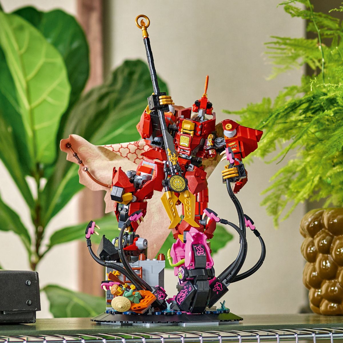 Đồ Chơi Lắp Ráp Chiến Giáp Hiệp Sĩ Lửa LEGO NINJAGO 71846 (996 chi tiết)