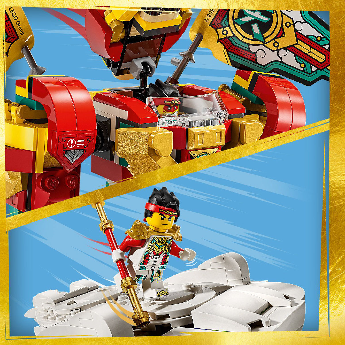 Đồ Chơi Lắp Ráp Chiến Giáp LEGO MONKIE KID 80051 (556 chi tiết)