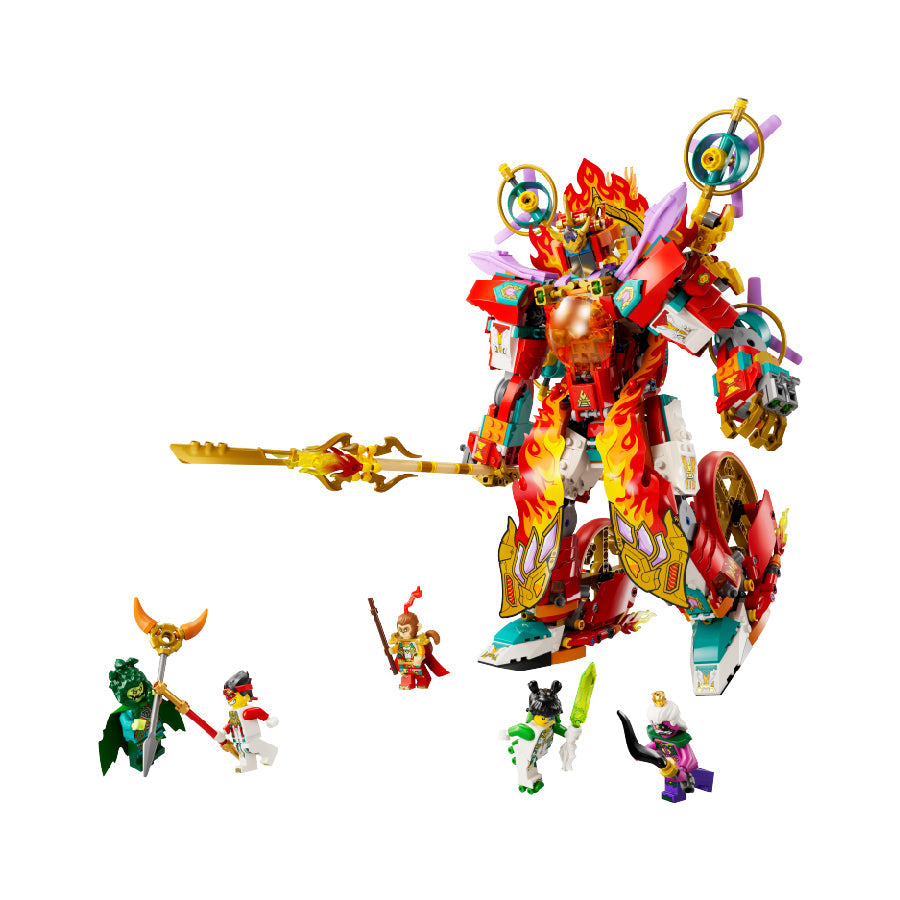 Đồ Chơi Lắp Ráp Chiến Giáp Lửa Của Nezha LEGO MONKIE KID 80057 (1163 chi tiết)