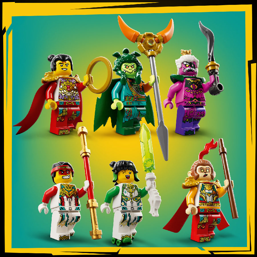 Đồ Chơi Lắp Ráp Chiến Giáp Lửa Của Nezha LEGO MONKIE KID 80057 (1163 chi tiết)