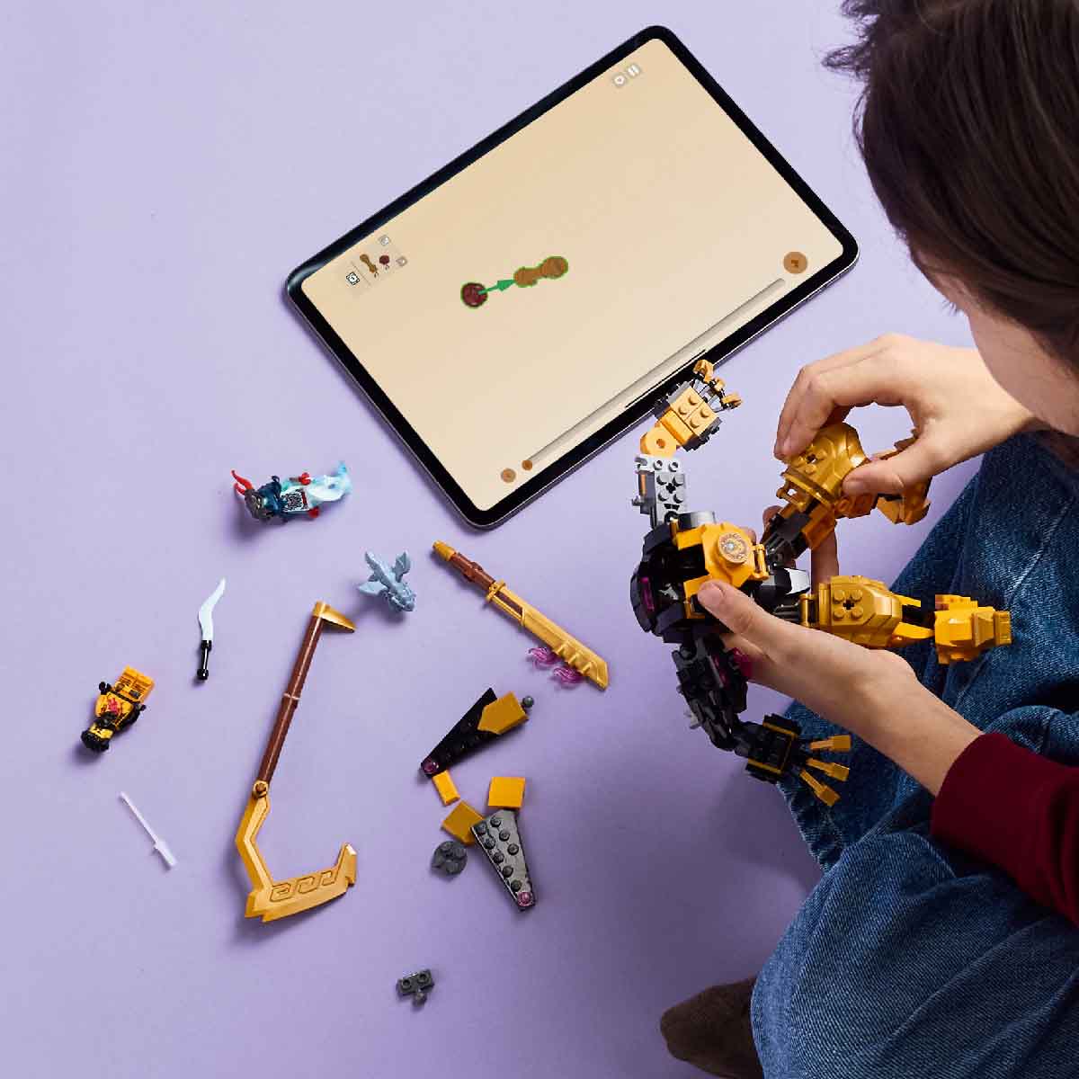 Đồ Chơi Lắp Ráp Chiến Giáp Spinjitzu Của Arin LEGO NINJAGO 71839