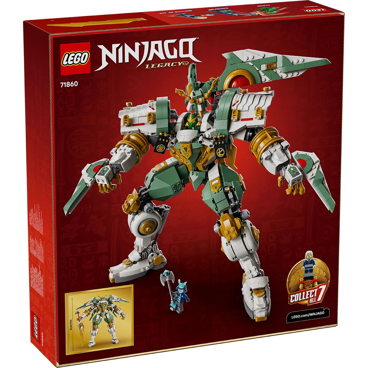 Đồ Chơi Lắp Ráp Chiến Giáp Titan Của Lloyd – Kỷ Niệm 15 Năm LEGO NINJAGO 71860 (1.293 Chi Tiết)