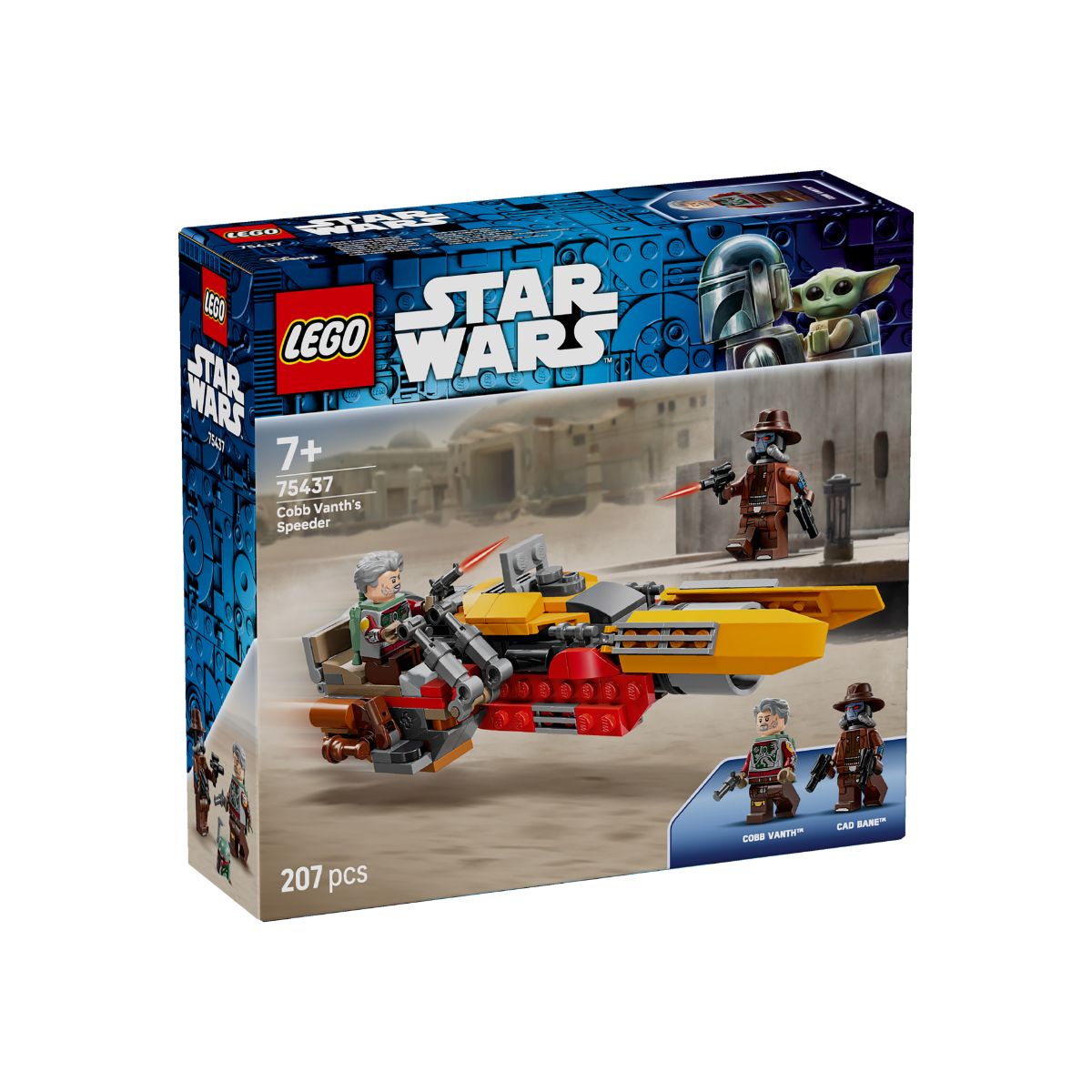 Đồ Chơi Lắp Ráp Chiến Xa Bay Của Cobb Vanth LEGO STAR WARS 75437 (207 chi tiết)