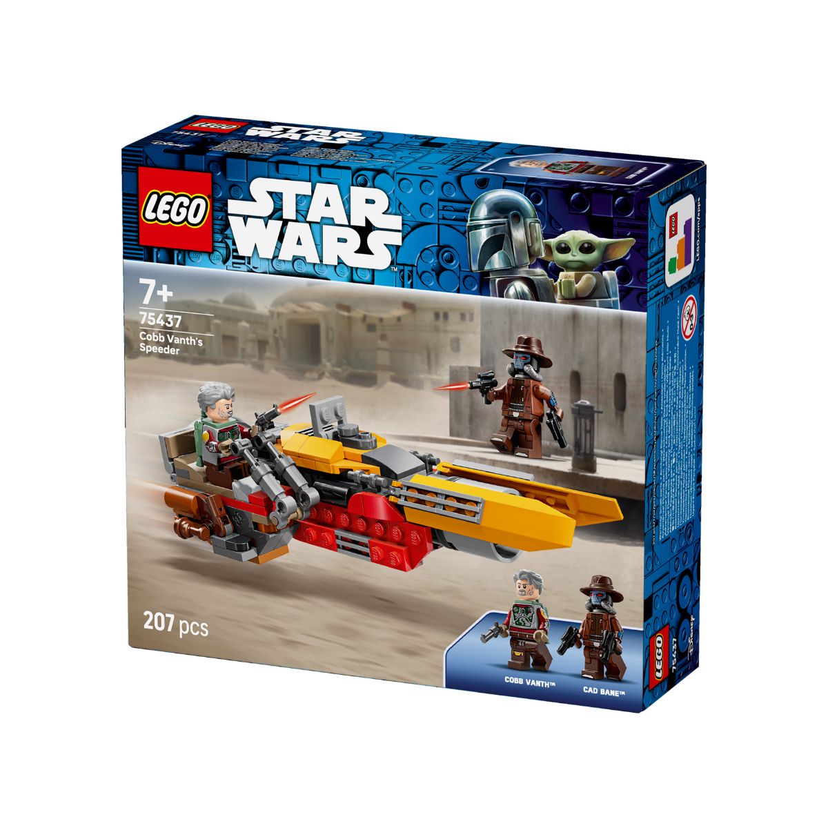 Đồ Chơi Lắp Ráp Chiến Xa Bay Của Cobb Vanth LEGO STAR WARS 75437 (207 chi tiết)