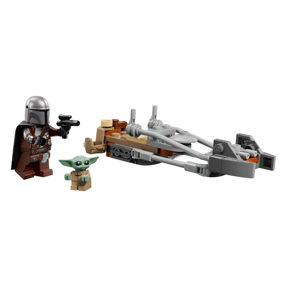 Đồ Chơi Lắp Ráp Chiến Xa Bay Của Mandalorian & Grogu LEGO STAR WARS 75436 (58 chi tiết)
