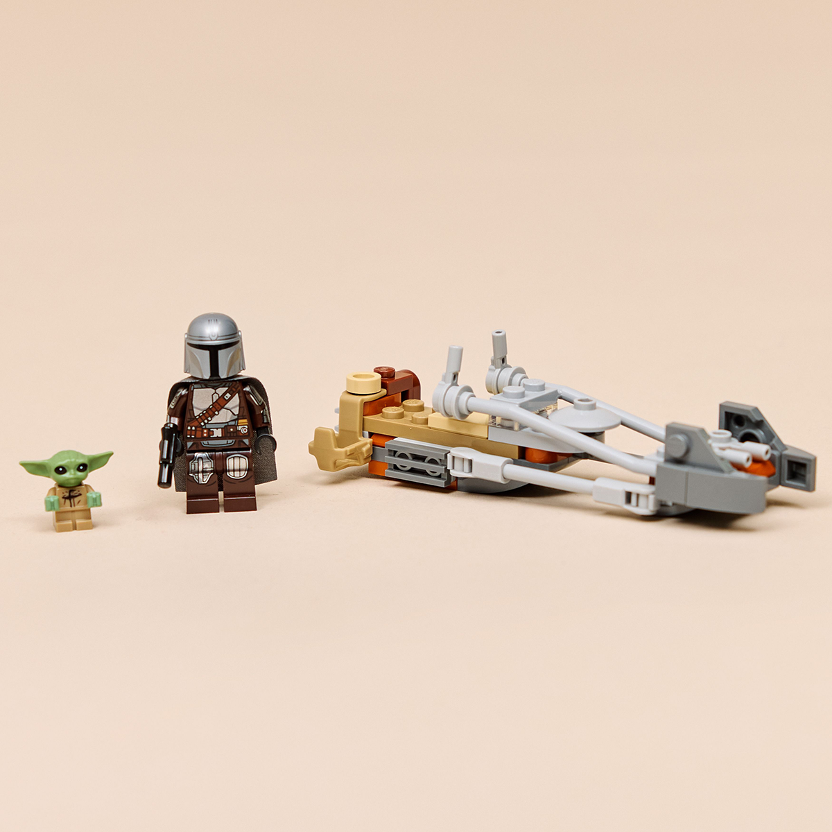 Đồ Chơi Lắp Ráp Chiến Xa Bay Của Mandalorian & Grogu LEGO STAR WARS 75436 (58 chi tiết)