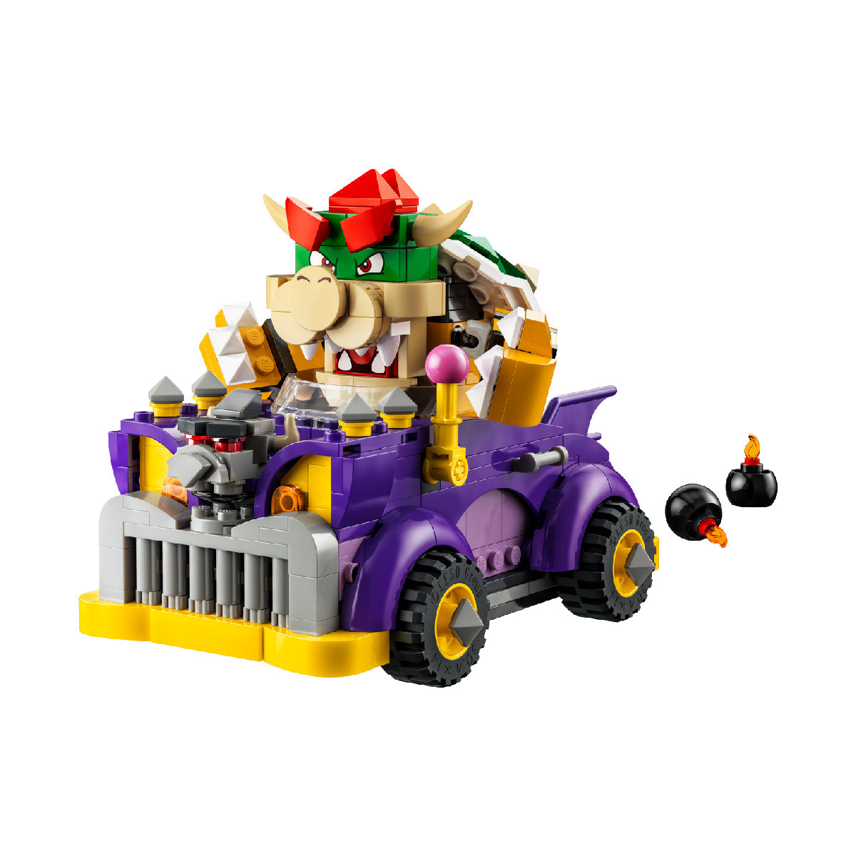 Đồ Chơi Lắp Ráp Chiến Xe Với Động Cơ Lớn Của Bowser LEGO SUPER MARIO 71431 (458 chi tiết)