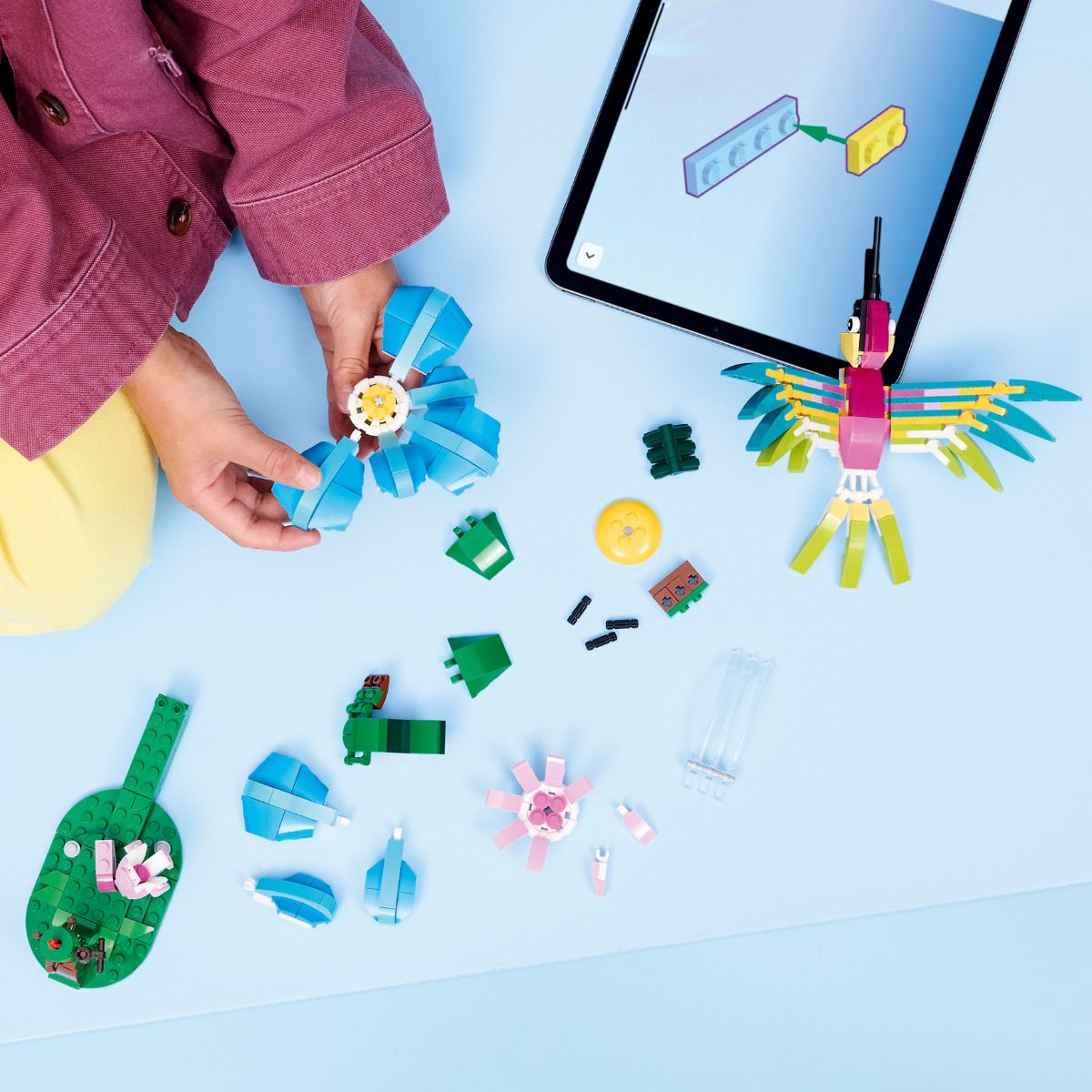 Đồ Chơi Lắp Ráp Chim Ruồi Ngũ Sắc LEGO CREATOR 31384 (312 chi tiết)