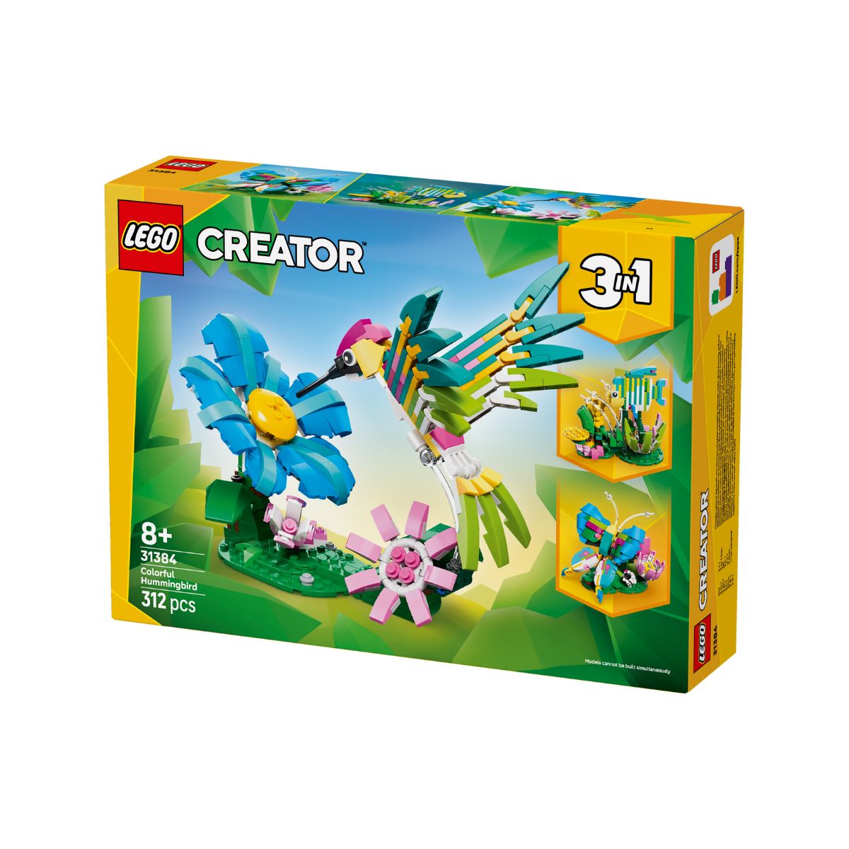 Đồ Chơi Lắp Ráp Chim Ruồi Ngũ Sắc LEGO CREATOR 31384 (312 chi tiết)