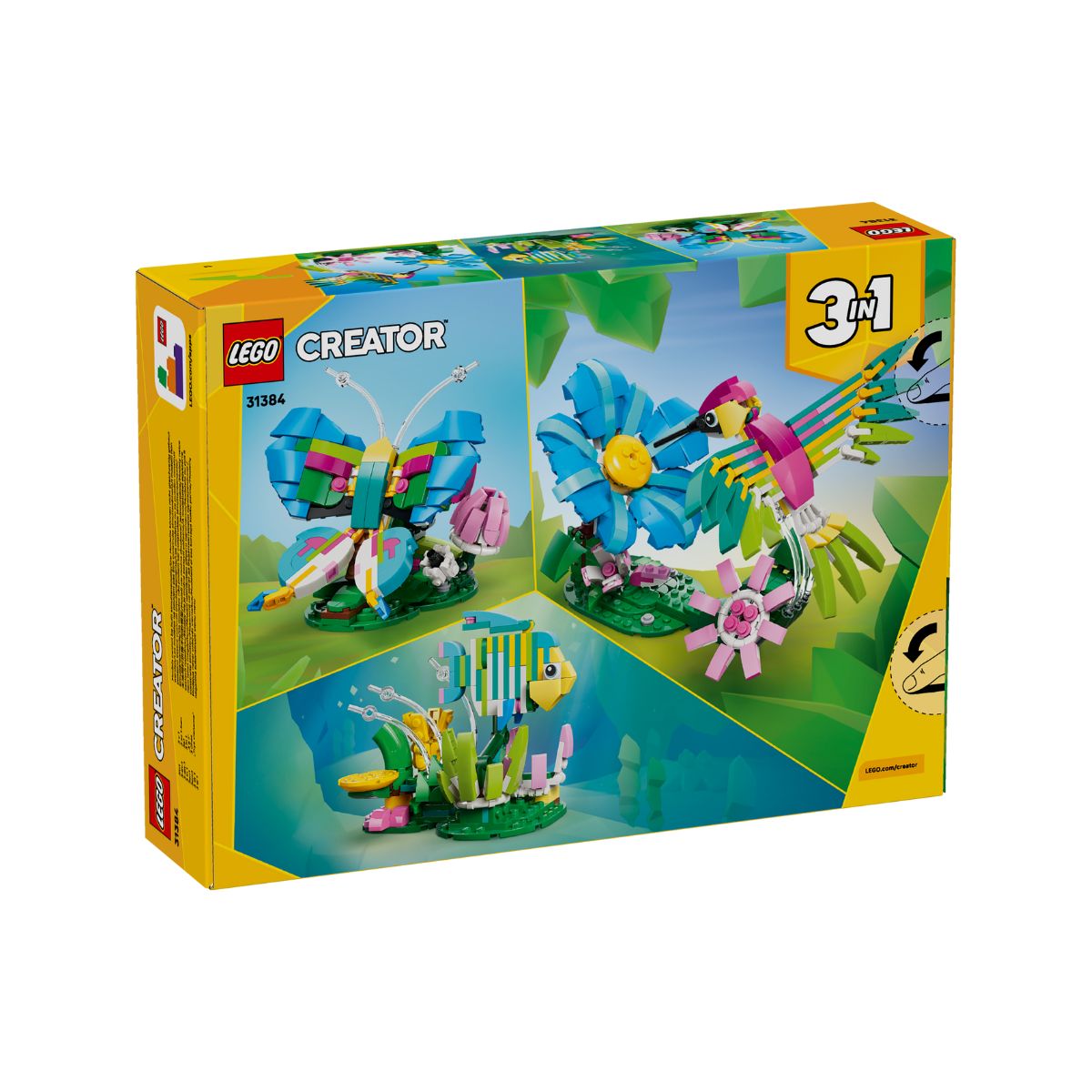 Đồ Chơi Lắp Ráp Chim Ruồi Ngũ Sắc LEGO CREATOR 31384 (312 chi tiết)