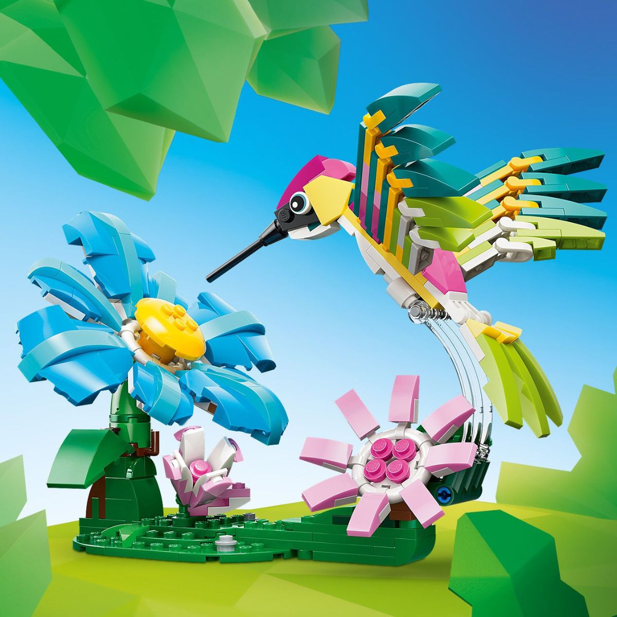 Đồ Chơi Lắp Ráp Chim Ruồi Ngũ Sắc LEGO CREATOR 31384 (312 chi tiết)