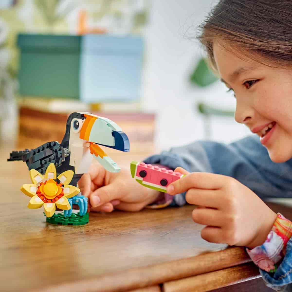 Đồ Chơi Lắp Ráp Chim Toucan LEGO CREATOR 31173 (225 chi tiết)