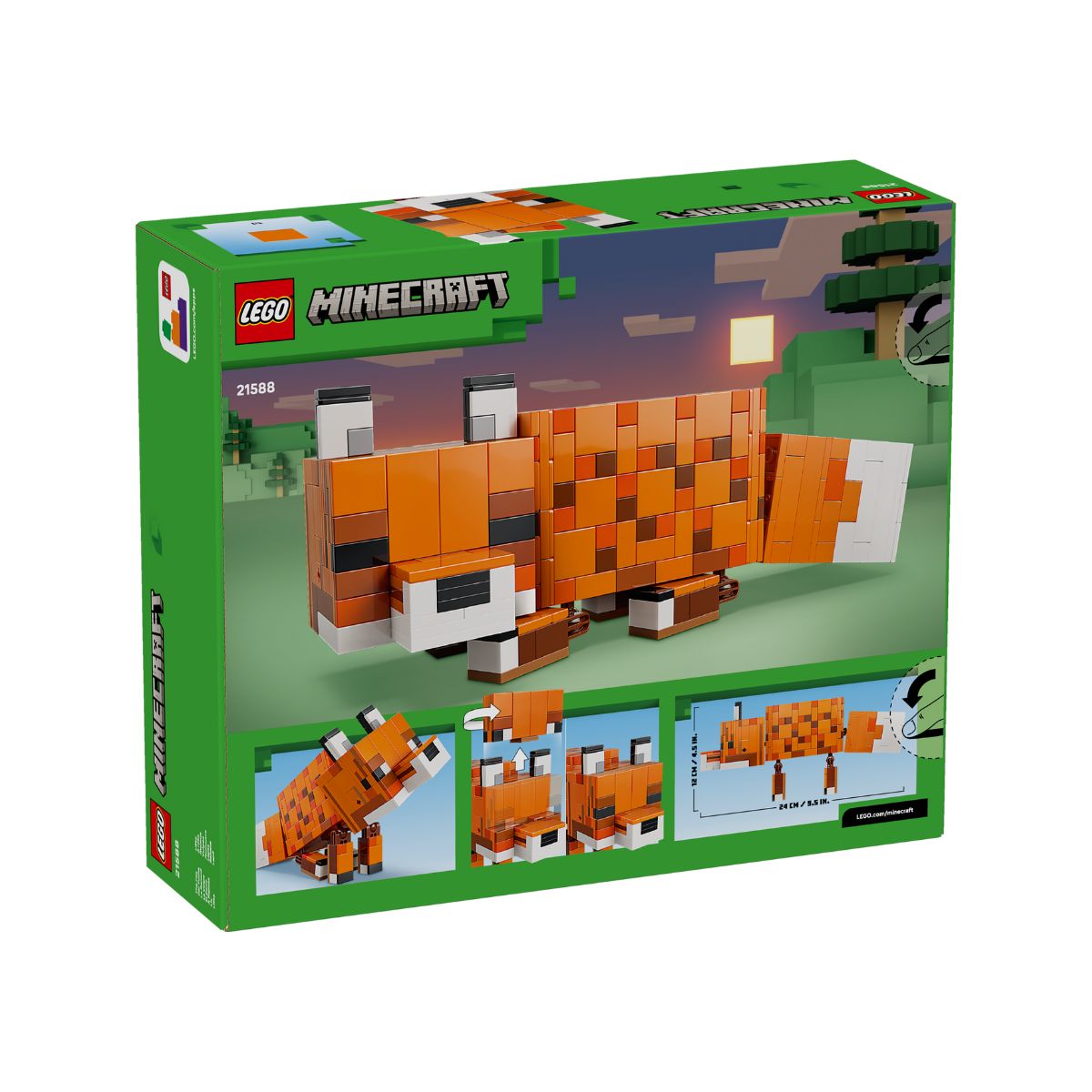 Đồ Chơi Lắp Ráp Chú Cáo LEGO MINECRAFT 21588