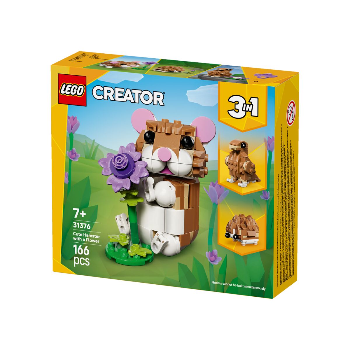 Đồ Chơi Lắp Ráp Chuột Hamster Dễ Thương LEGO CREATOR 31376 (166 chi tiết)