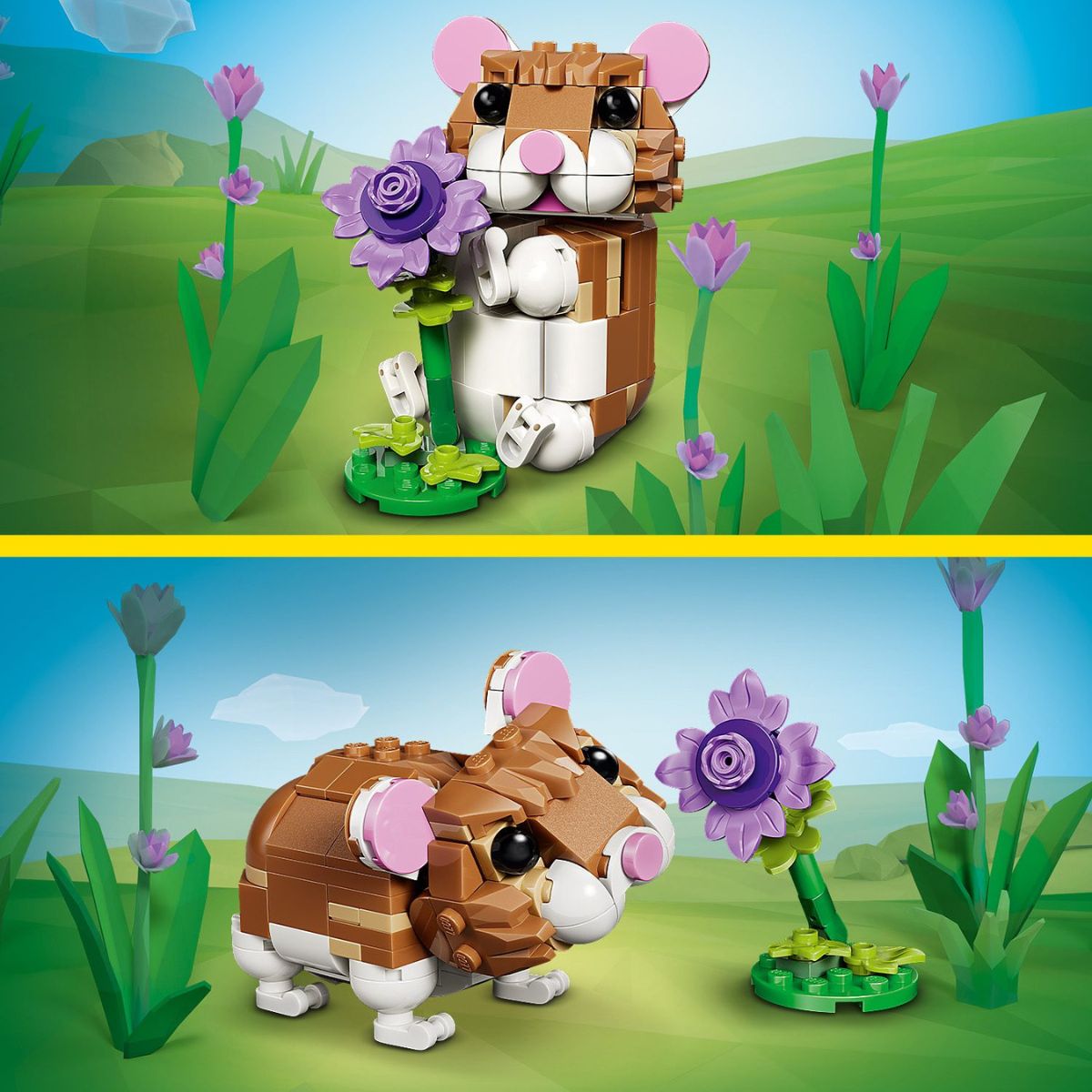 Đồ Chơi Lắp Ráp Chuột Hamster Dễ Thương LEGO CREATOR 31376 (166 chi tiết)