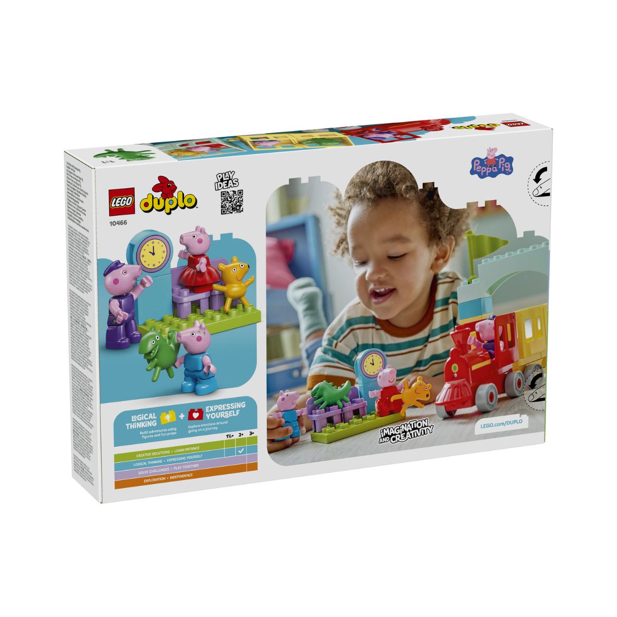 Đồ Chơi Lắp Ráp Chuyến Đi Tàu Cùng Grandpa Pig LEGO DUPLO 10466 (35 Chi Tiết)