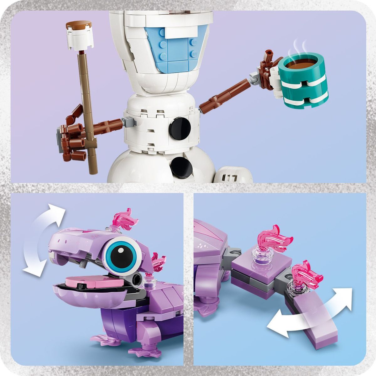 Đồ Chơi Lắp Ráp Chuyến Picnic Của Olaf Và Bruni LEGO DISNEY PRINCESS 43287 (478 chi tiết)