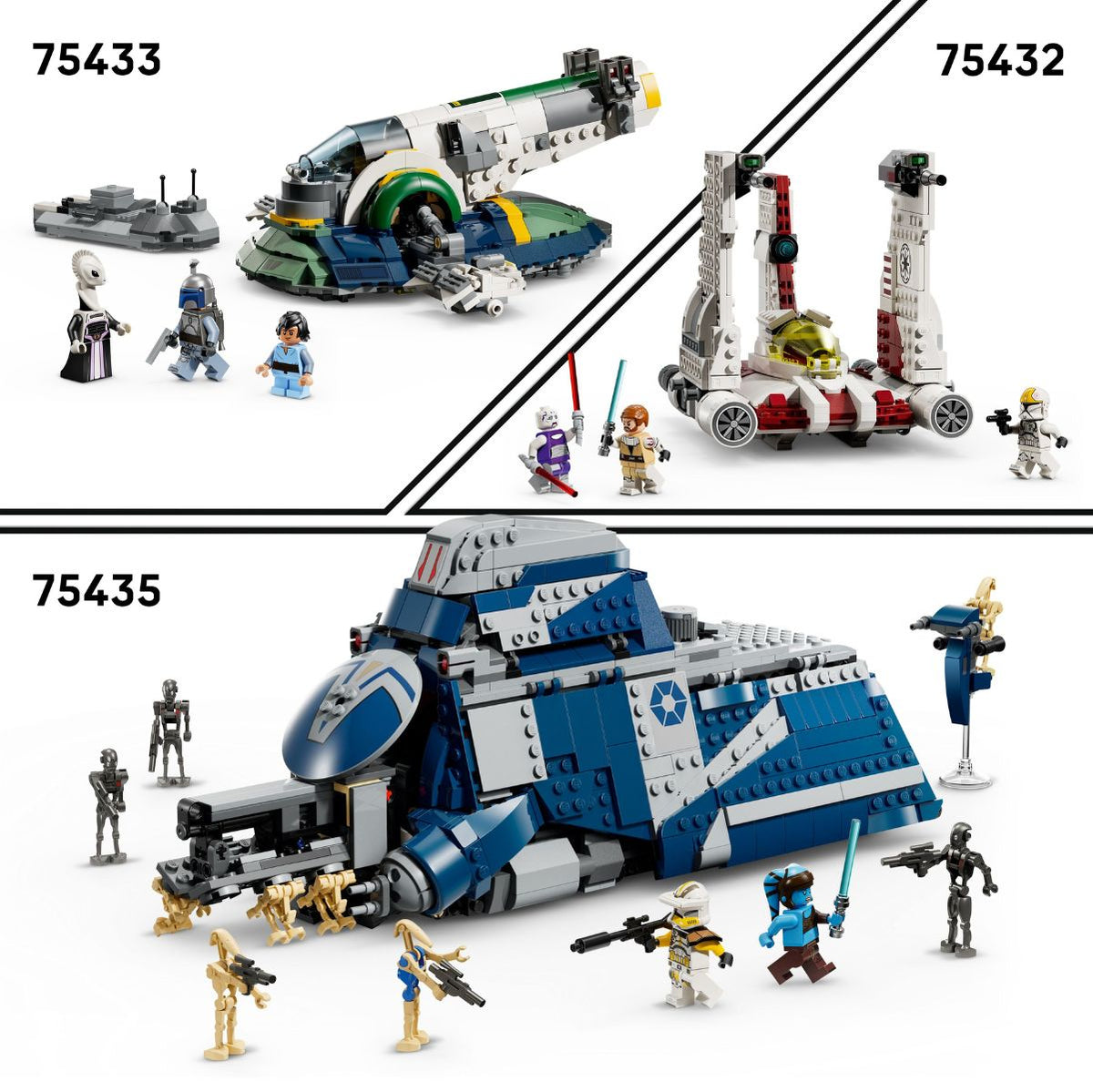 Đồ Chơi Lắp Ráp Cỗ Máy Hủy Diệt Juggernaut LEGO STAR WARS 75413 (813 chi tiết)