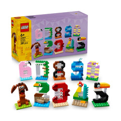 Đồ Chơi Lắp Ráp Con Số Sinh Nhật LEGO SEASONS AND OCCASIONS 40807 (281 chi tiết)