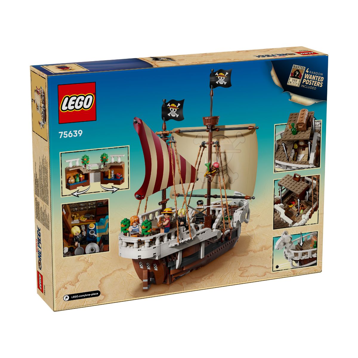 Đồ Chơi Lắp Ráp Con Tàu Going Merry LEGO ONE PIECE 75639 (1376 chi tiết)