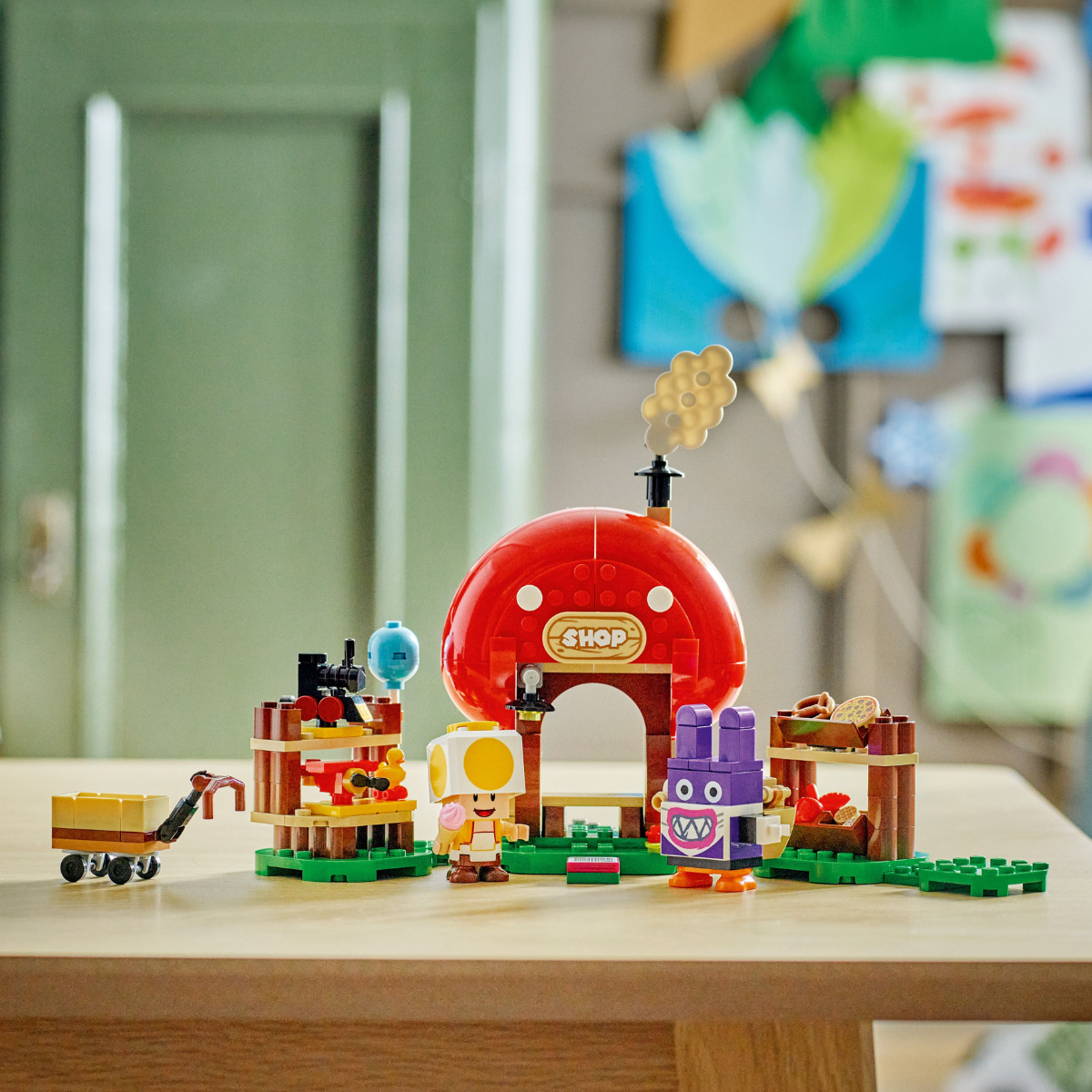 Đồ Chơi Lắp Ráp Cửa Hàng Bánh Pizza Của Toad LEGO SUPER MARIO 71429 (230 chi tiết)