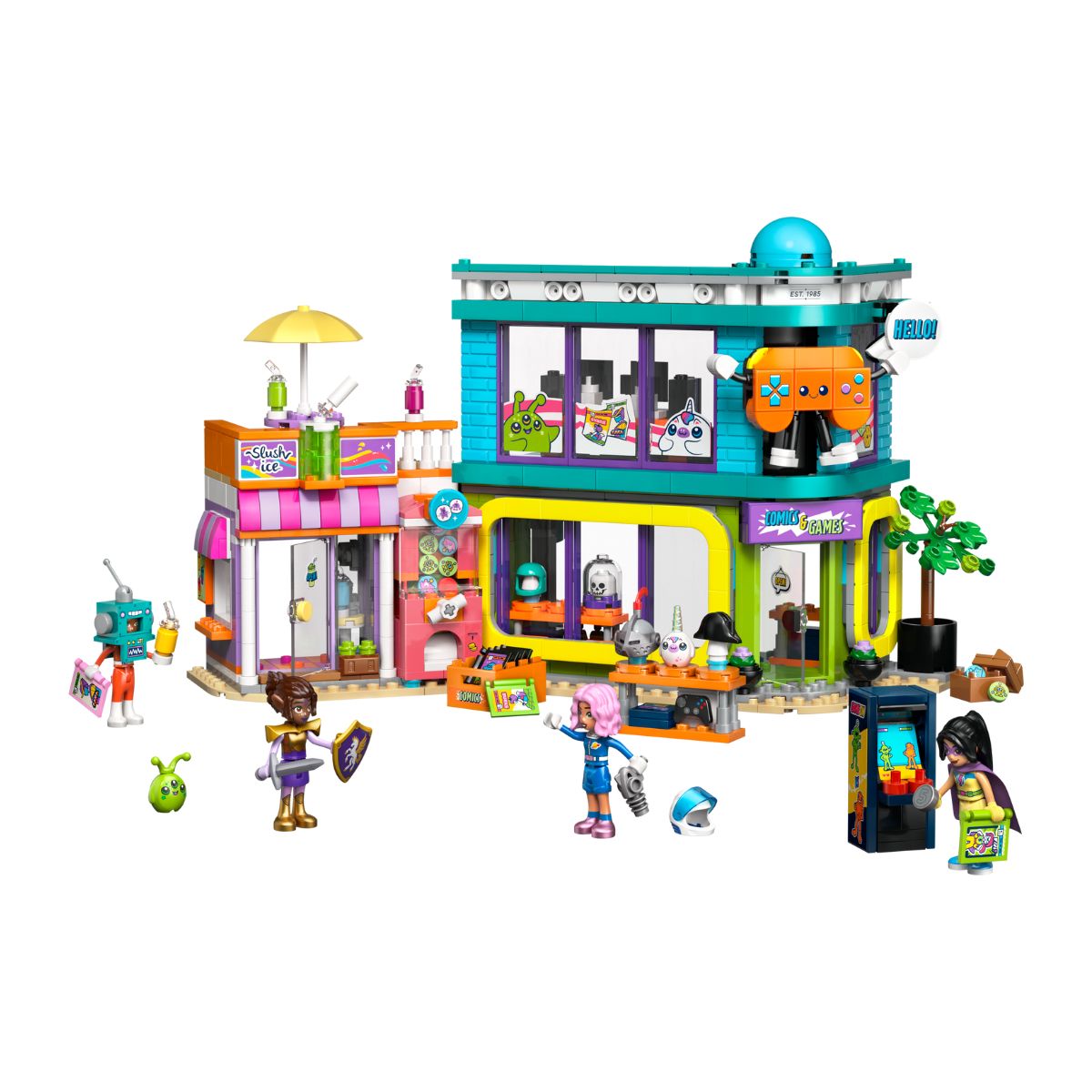 Đồ Chơi Lắp Ráp Cửa Hàng Truyện Tranh Và Trò Chơi LEGO FRIENDS 42674 (1005 Chi Tiết)